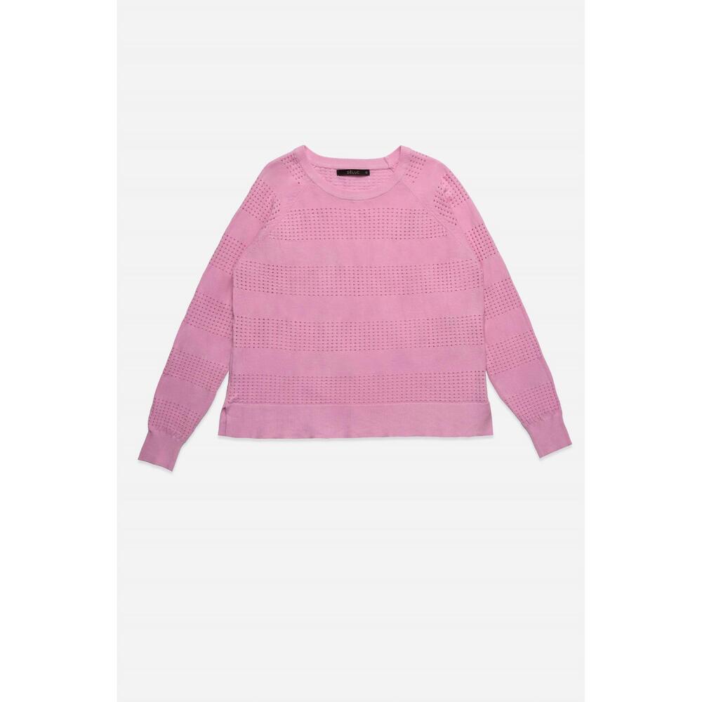 NEW DELUC women's croatia sweater in pink